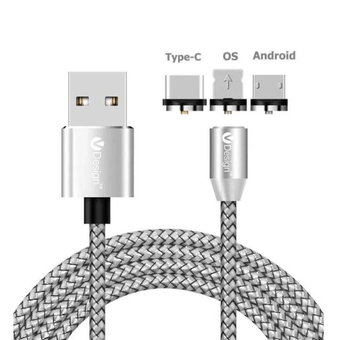 CABLE TELEPHONE,Blue IOS Cable-50cm--Twitch — Câble magnétique T03 USB  micro et type C, chargeur avec aimant, compatible avec iPhone - Cdiscount  Téléphonie