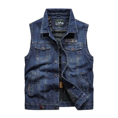 Gilet Sans Manches Multipoches Homme Coton - Veste Outdoor Camping Chasse Pêche Photographie