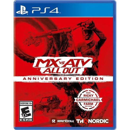 MX vs ATV : All Out Anniversary Edition Jeu PS4