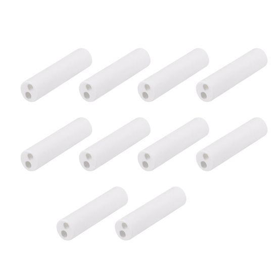 Goupille SOURCING MAP 10Pcs 6mm x 60mm Monobloc Trou Tête Plate Acier