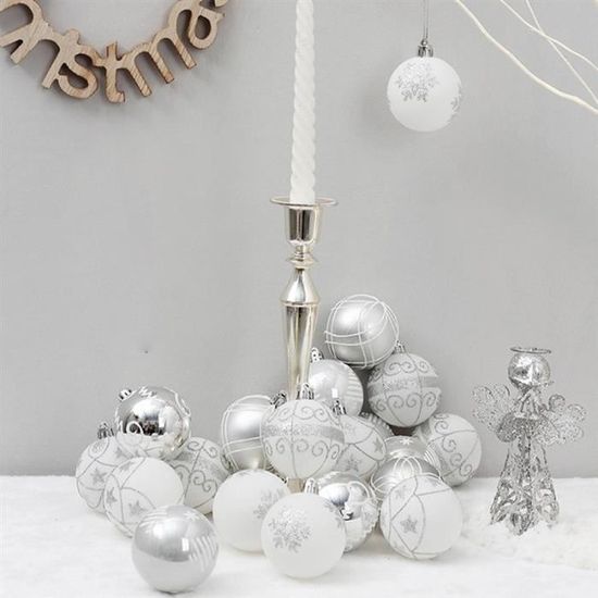 Jupe de sapin de Noël de luxe avec chaussette Gris 90 cm Tissu