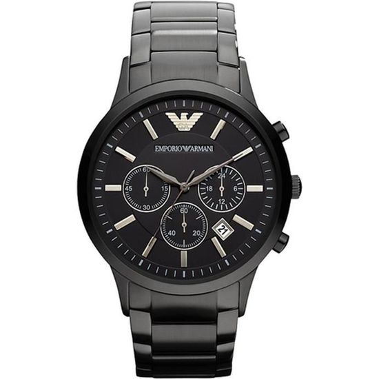 Armani watch mens chronograph discount