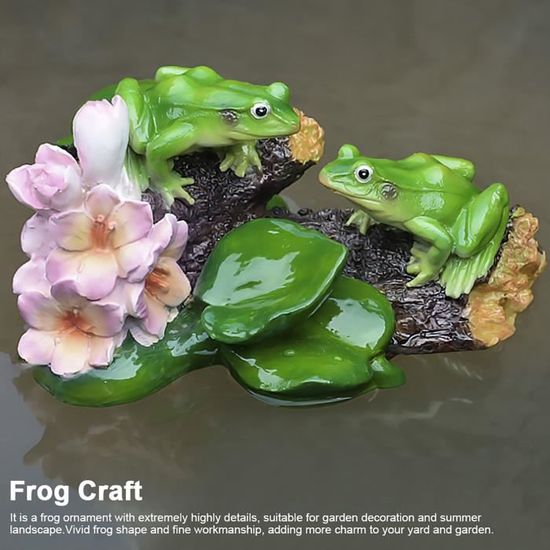 Lot De 4 Figurines Grenouilles En Résine – Déco Réaliste Pour Aquarium, Pot De Fleurs, Jardin – Grand Modèle 10cm Et Petit 11,5cm Lot De 4 Figurines Grenouilles En Résine – Déco Réaliste Pour Aquarium, Pot De Fleurs, Jardin – Grand Modèle 10cm Et Petit 11,5cm