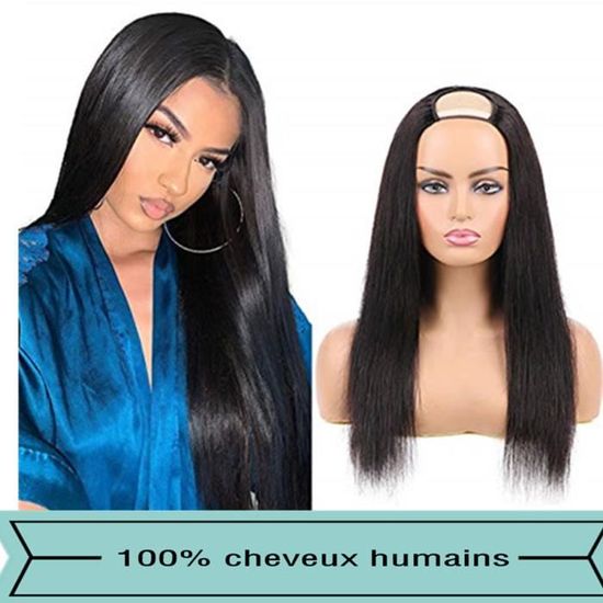 Perruque Femme 10 Pouces En Cheveux Humains - Blond Doré, Brun Cendré - Neuf Avec étiquettes