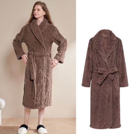 Generisch Pyjama Pour Homme En Polaire Corail Moelleux Pyjama