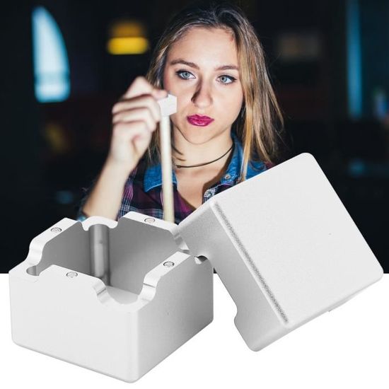 Porte-craie Rétractable Pour Billard - Avec Porte-clés, Câble Extensible Jusqu'à 50 Cm, Métal Et Caoutchouc Noir