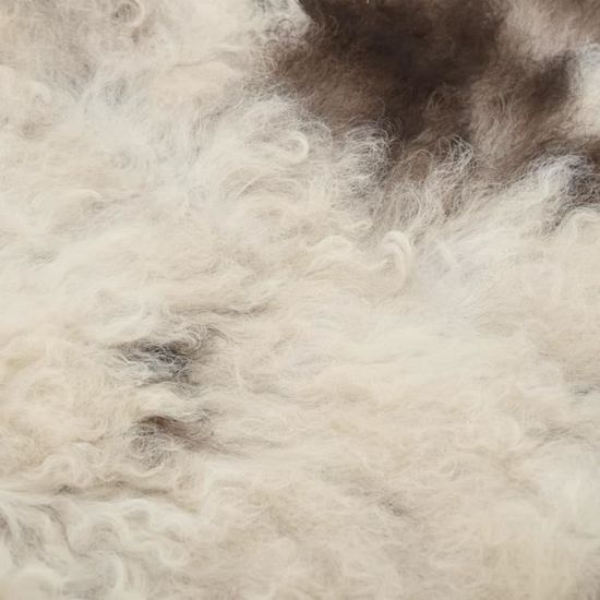 Peau de mouton multicolore M