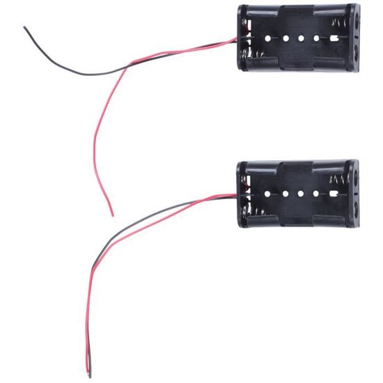 BH521A: COUPLEUR DE 2 PILES N (LR1), AVEC FILS – – Wholesaler and developer of electronics