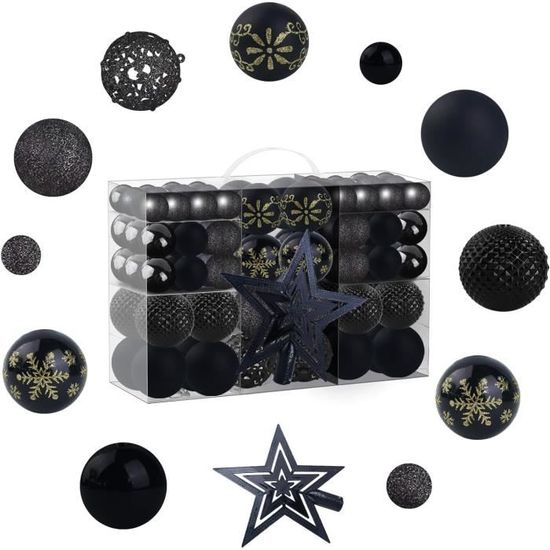 RLEHJN 24PCS 3CM Boule De Noel Decoration Noel Sapin, Grosse Boules De Noel Sapin Plastique Avec Cordon, Deco Noel Décorations Noel Interieur Maison