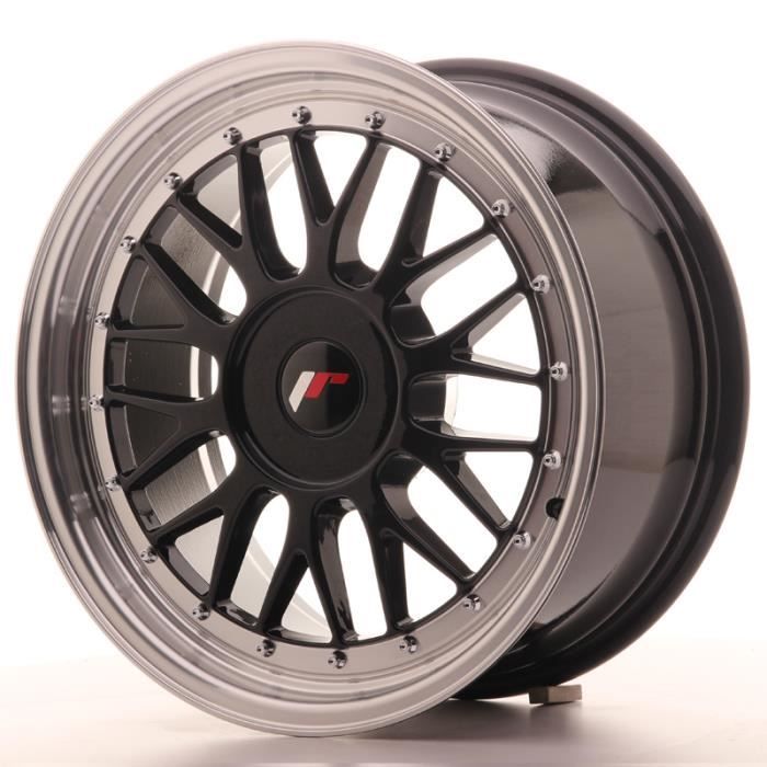 Jante Alu 17- Japan Racing JR23 17x8 ET20-45 Blank Glossy Black