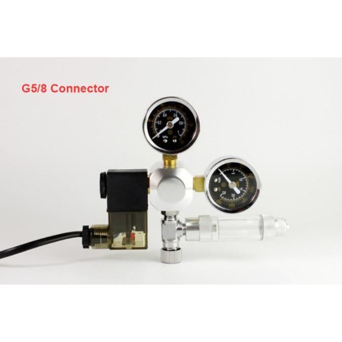 Aquarium,Ue RU régulateur de CO2 d'aquarium De livraison W21.8 G5-8 220V à électrovanne magnétique - Type G5 8 with valve-EU