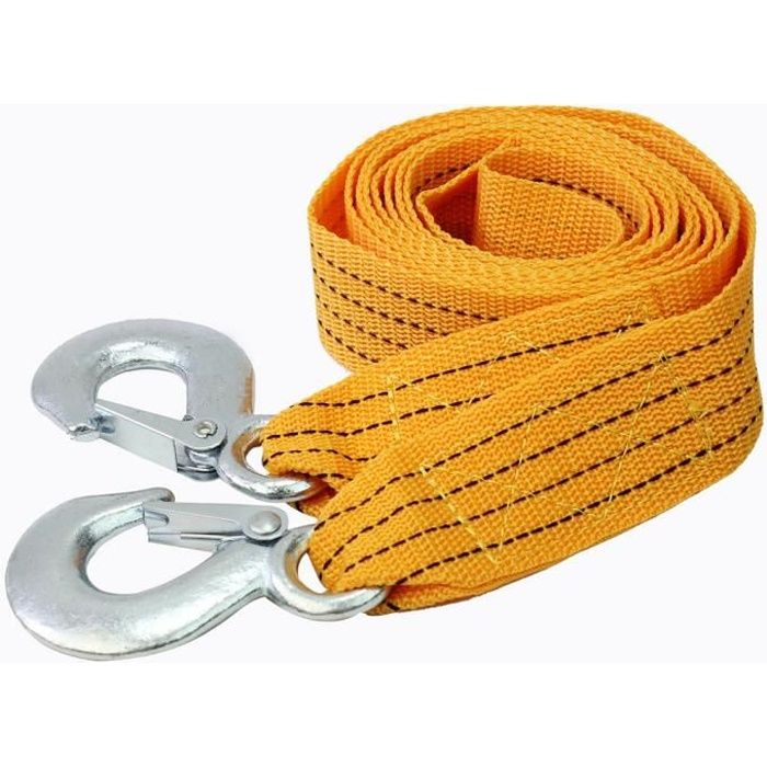 3 Tons Sangle Corde Traction Remorquage Crochets en Fer Pour Camions Voiture