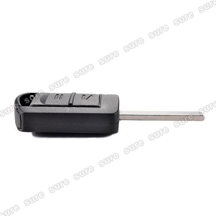 Coque 2 boutons pour Cle telecommande Vauxhall Opel Corsa Agila Meriva Combo