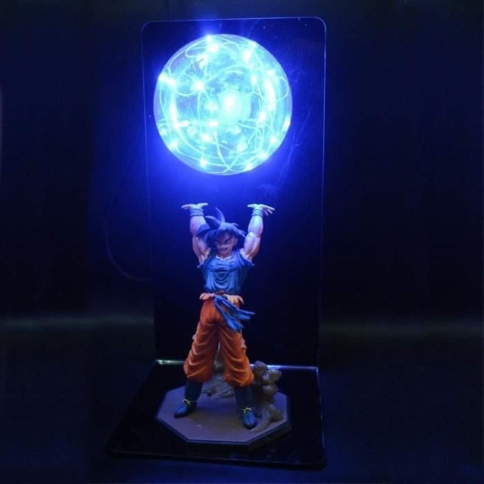 Lumière LED Dragon Ball Z Lumière Goku Power Bomb Creative Lampe De Table Lumière Décorative DBZ LED Vei