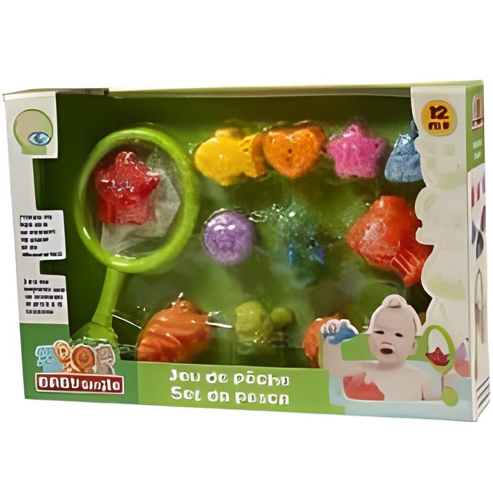 Baby Smile Coffret de bain jeu de pêche
