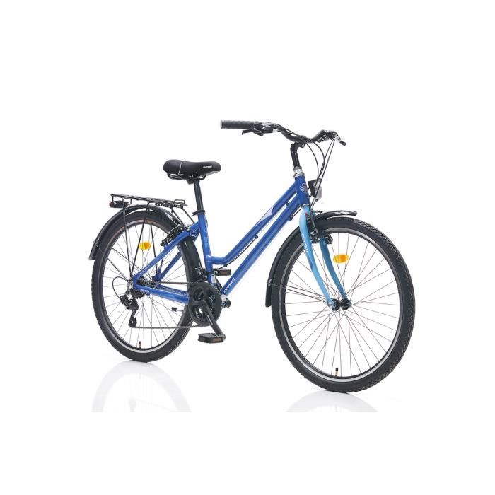 CORELLI - VELO URBAIN 26- SHIWERS - alu, 21 v, bleu.