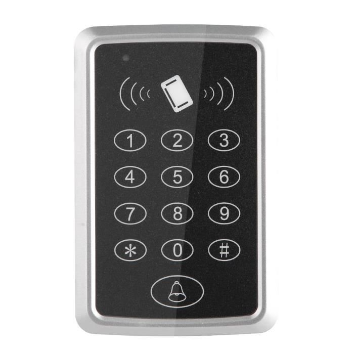 Badge rfid Machine de contrôle d'accès d'entrée de porte de mot de passe de carte T13 avec 5 cartes RFID (ID)