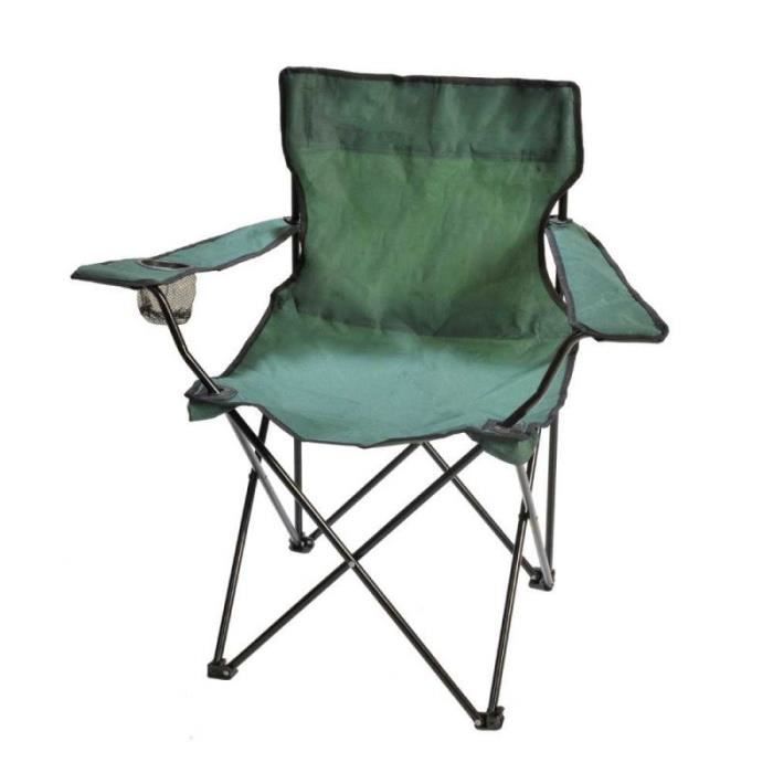 Fauteuil de camping pliant - Rouge
