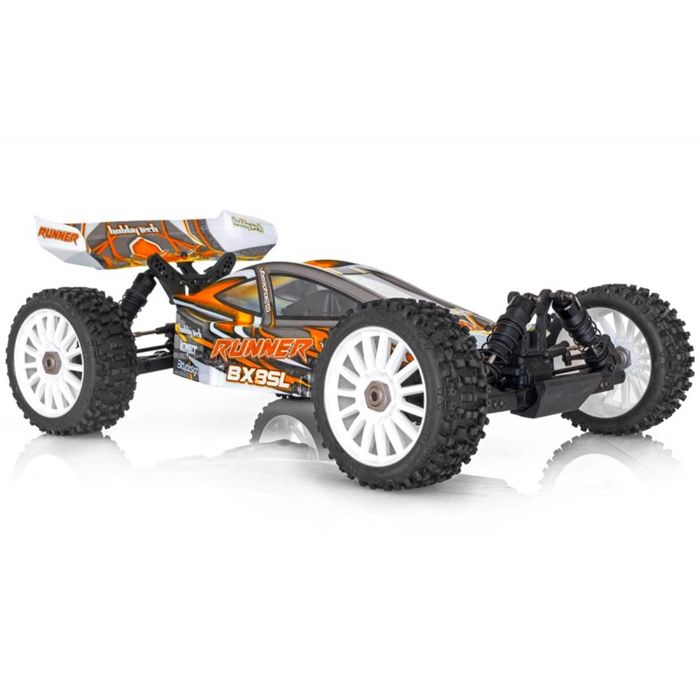 Engin terrestre miniature - HOBBYTECH BX8SL RUNNER Orange Voiture Télécommandée Buggy RC