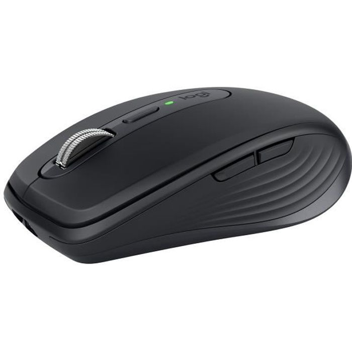 Logitech MX Anywhere 3 sans fil, filaire Souris Wi-Fi laser rechargeable graphite