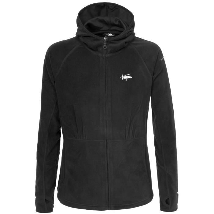 Trespass Marathon - Veste polaire à capuche et fermeture zippée - Femme