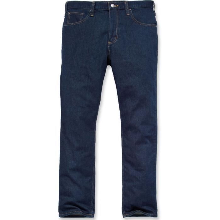 Jeans de travail stretch Carhartt RUGGED FLEX STRAIGHT - Bleu - 40