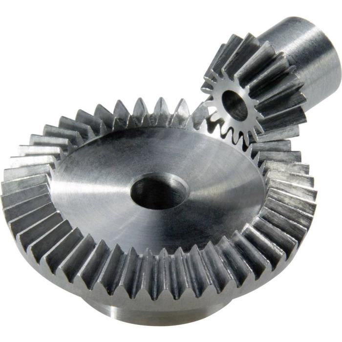 Roue conique en acier Reely Type de module: 0.5 Nombre de dents: 20, 40 1 paire