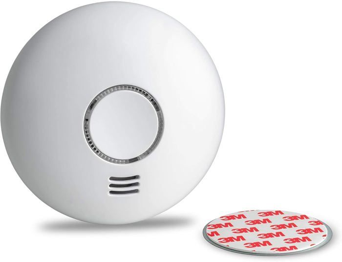 Détecteur De Fumée Connecté Verisure - Pour Kits Alarme DIY - Alerte Mobile, Intervention à Distance