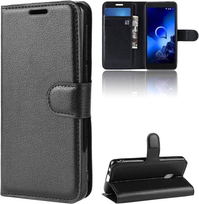 Coque Portefeuille En Cuir Premium Pour Oukitel C61 / C61 Pro - Magnétique, Avec Poches Cartes Et Support - Rose