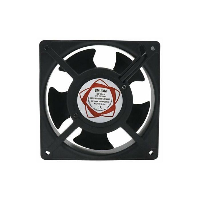 Ventilateur Axial pour Chemine Haute Temprature Silencieux Dimensions 120 x 120 x 38 mm VHV