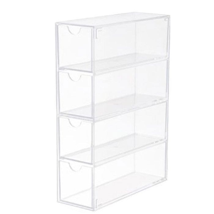 Boite de rangement plastique PUREBOX 6 casiers 11.5x16.7x4.7cm