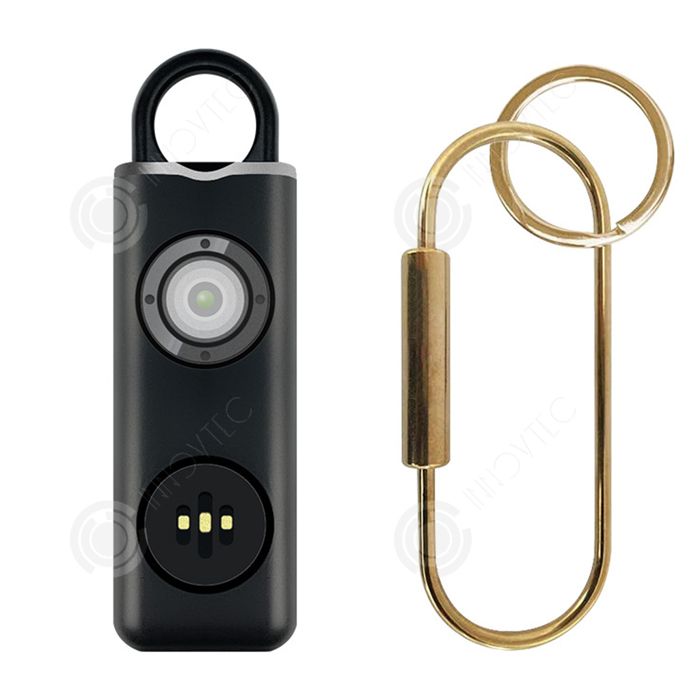 Alarme Personnelle Porte-clés 130 DB – Rechargeable USB-C, Sirène Forte, Pour Sécurité En Déplacement - 7