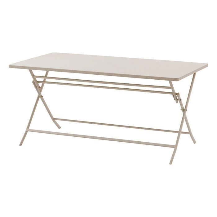 Hespéride - Table de jardin pliante rectangulaire 6 places GREENSBORO - Argile