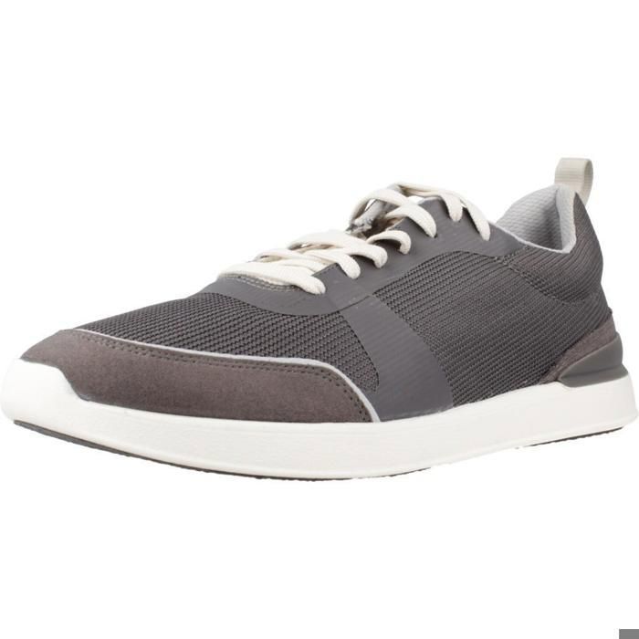 Clarks Sport > Zapatillas Hombre Modèle Chaussure Clarks Modèle Lt Lace - Coleur Gris