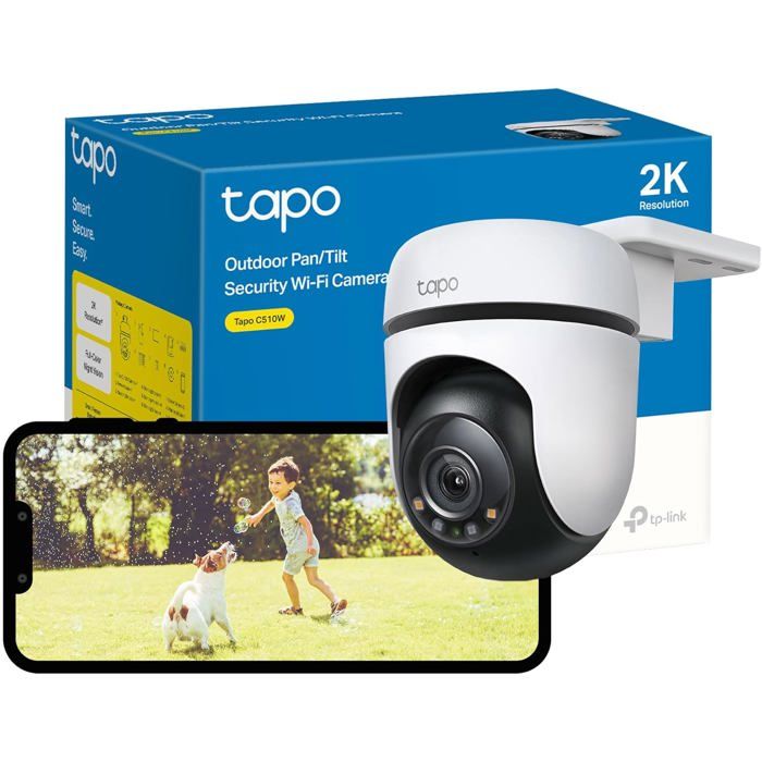 Tapo C510W Dome Caméra De Sécurité IP Intérieure Et Extérieure 2304 X