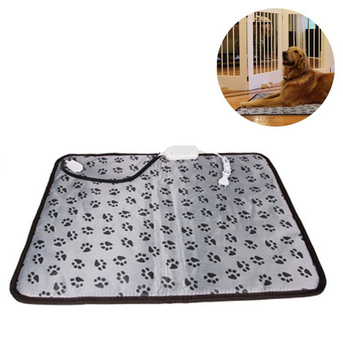 Meilleurs prix pour Tapis chauffant pour animaux de compagnie tapis chauffant imperméable panneau chauffant température constante couverture Label