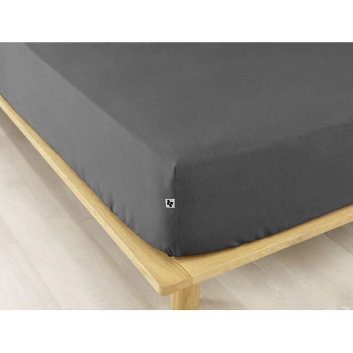 Drap housse Candice toutes dimensions Flanelle de Coton lEffet Papillon - Candice Orage - 160 x 200 cm