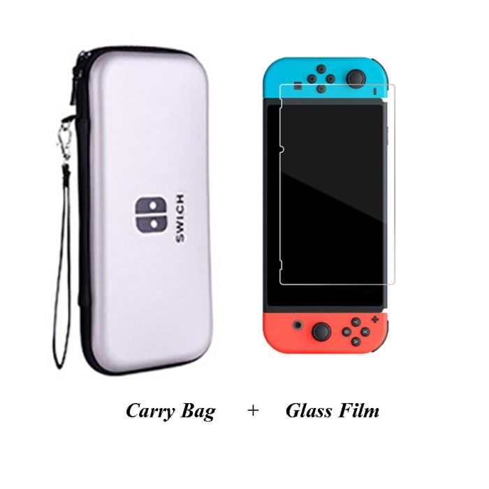 Étui pliable et protecteur d'écran de SURGE pour Switch Lite, noir