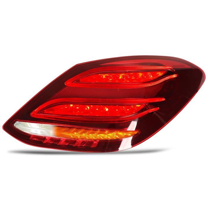 Feu Arrière Gauche LED Pour Chrysler 300 2015-2023 - Noir, Fonctions Frein/parking/clignotant