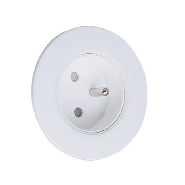 KIT SPOTS MEUBLE PRISE 2P+T 10/16A BLANC D70 KIT SPOTS MEUBLE PRISE 2P+T 10/16A BLANC D70