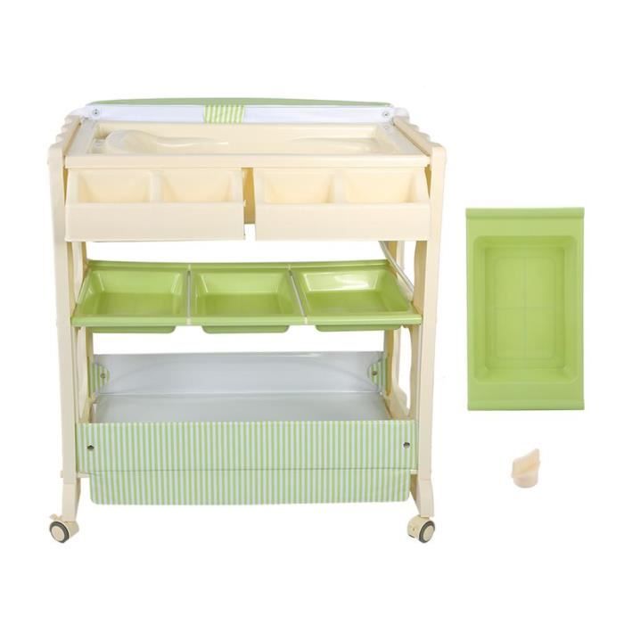 Station De Table A Langer De Couche Culotte De Baignoire Multifonctionnelle Pour Bebes 3 Couche A Roulette Cdiscount Puericulture Eveil Bebe
