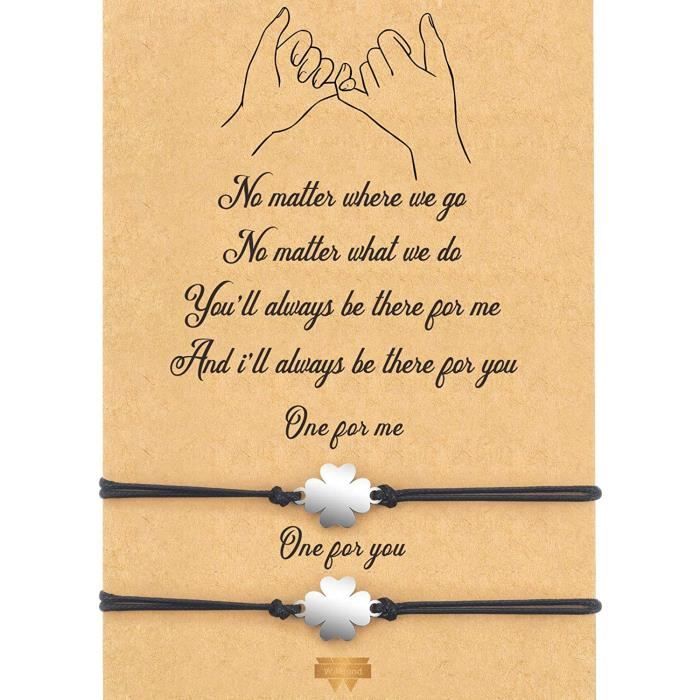 2-Piece Pinky Promise Bracelets 