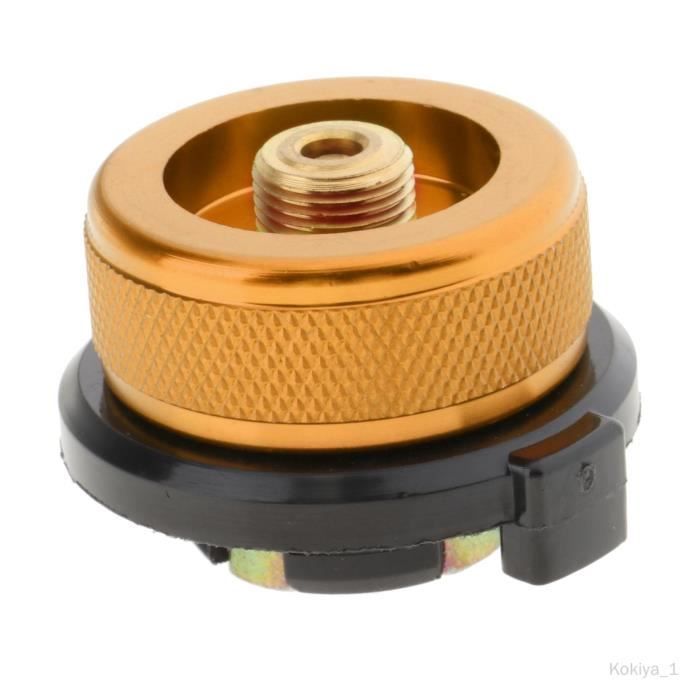Extérieur Camping Poêle Connecteur Gaz Bouteille Adaptateur Aluminium