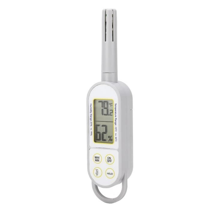 Thermomètre Hygromètre Or Pour Guittare & Violon – Mesure Précise Humidité & Température, Accessoire Instrument