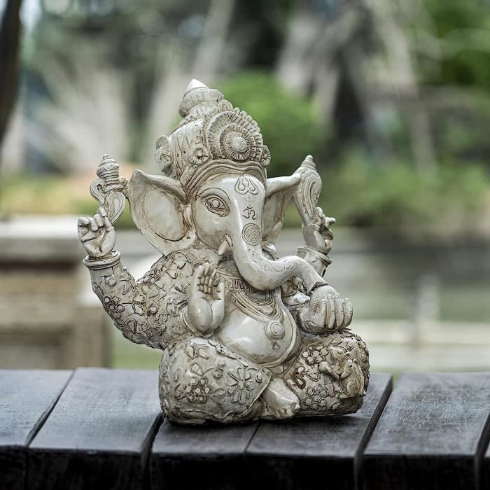 Ganesh Statue Elephant Statue Bouddha Exterieur Jardin, Grande Statue