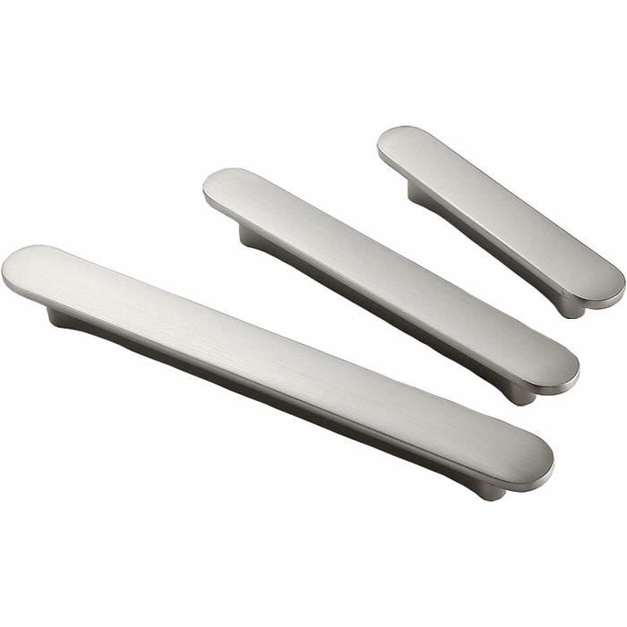 JIASENBAO Lot De 20 Poignées D'armoire En Laiton Brossé Doré De 7,6 Cm Pour Tiroir, Cuisine, Salle De Bain, Commode, Quincaillerie D'armoire En Alliage De Zinc