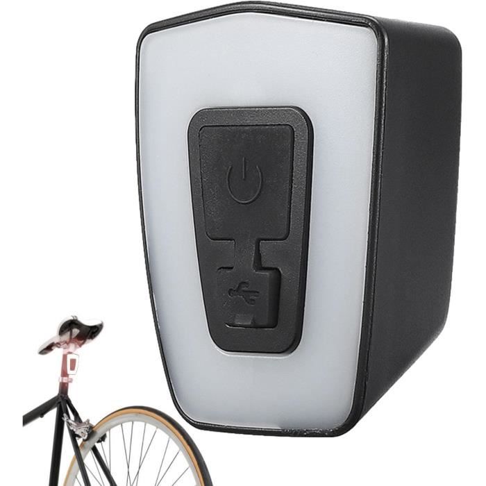 Lampe Vélo USB-C Feu Arrière Vélo USB-C Rechargeable - 5 Modes, étanche IP65 - Autonomie Jusqu'à 90h - Montage Rapide Selle/tige