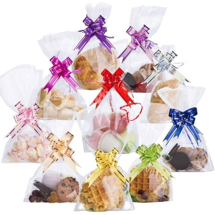 Sachet Bonbon, Sachet Bonbons Anniversaire 100 Pièces Noël sachet bonbon  sachet bonbon transparent avec Noël sachet plastique bonbon sac anniversaire  enfant sacs de biscuits pour chocolat bonbons : : Cuisine et Maison