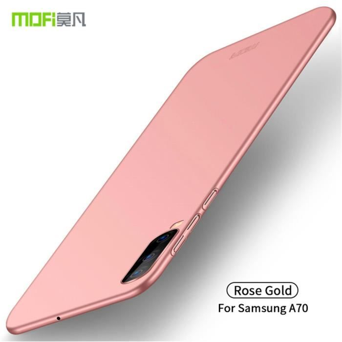 coque samsung galaxy a70 rose