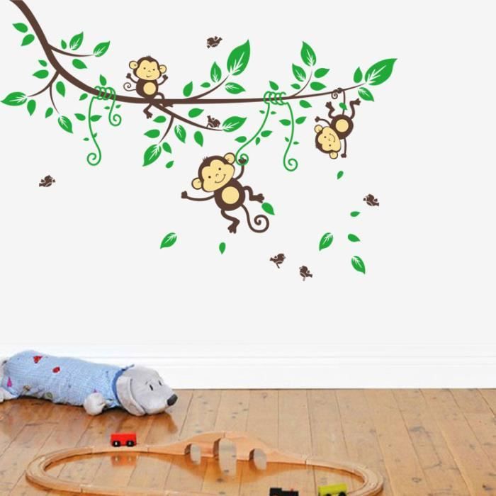 Sticker Mural Amovible Autocollant Cartoon Singe Decoration Chambre Enfant Achat Vente Stickers Cdiscount Sticker Mural Amovible Autocollant Cartoon Singe Decoration Chambre Enfant Achat Vente Stickers Cdiscount
